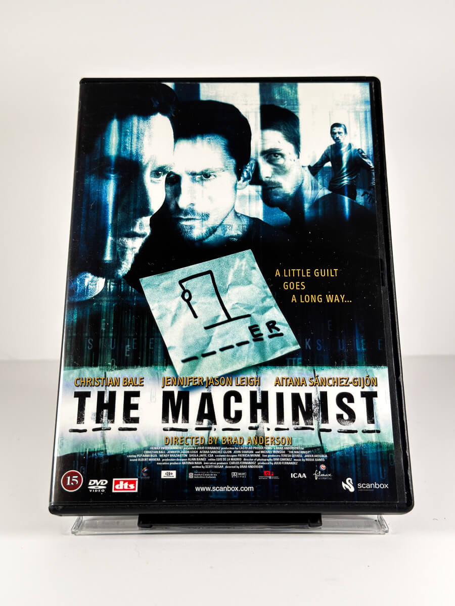 Forside av cover til The Machinist på DVD
