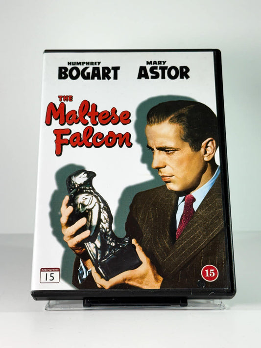 Forside av cover til The Maltese Falcon, brukt DVD hos Brukbar Film