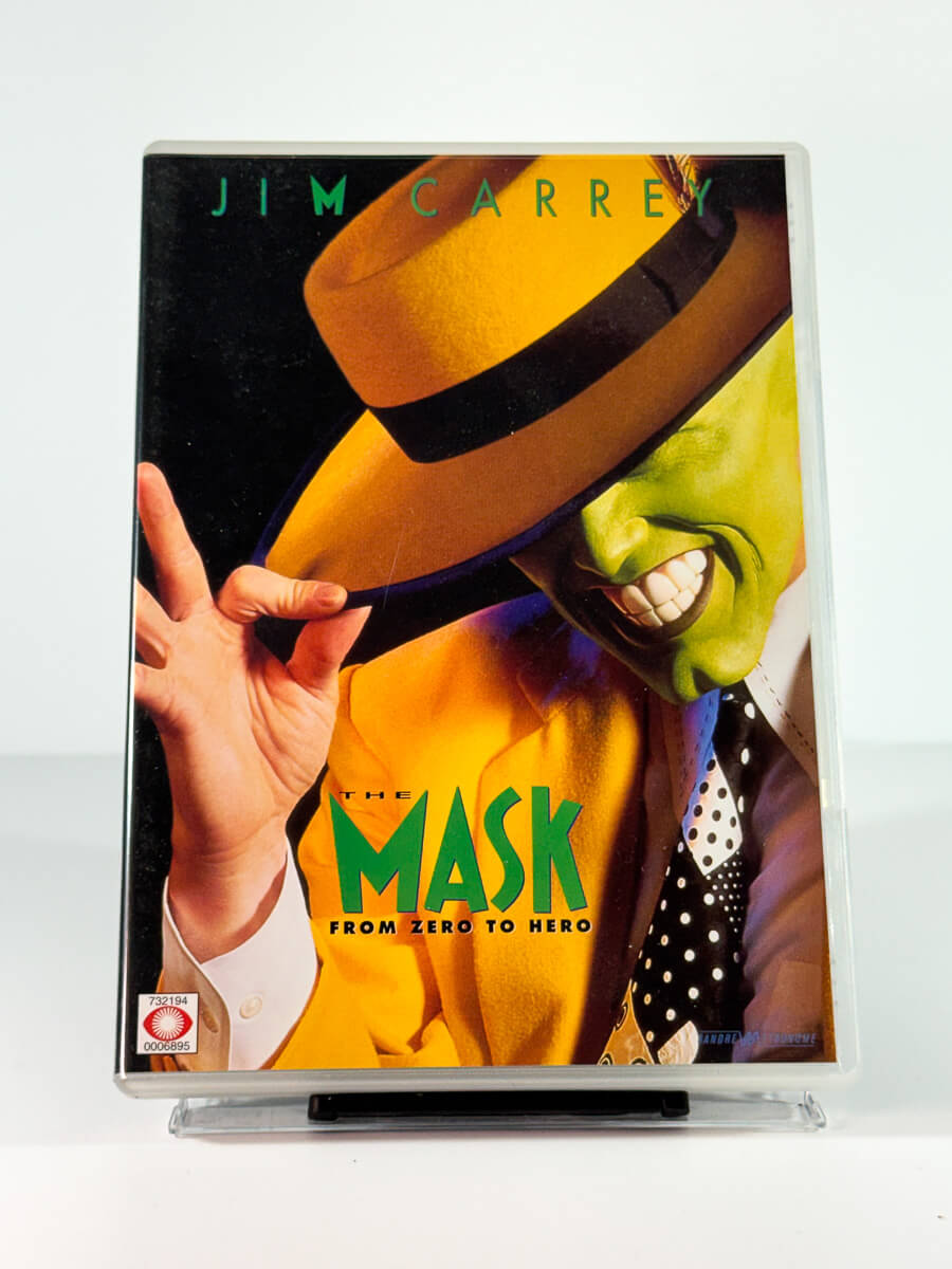 Forside av cover til The Mask, brukt DVD hos Brukbar Film