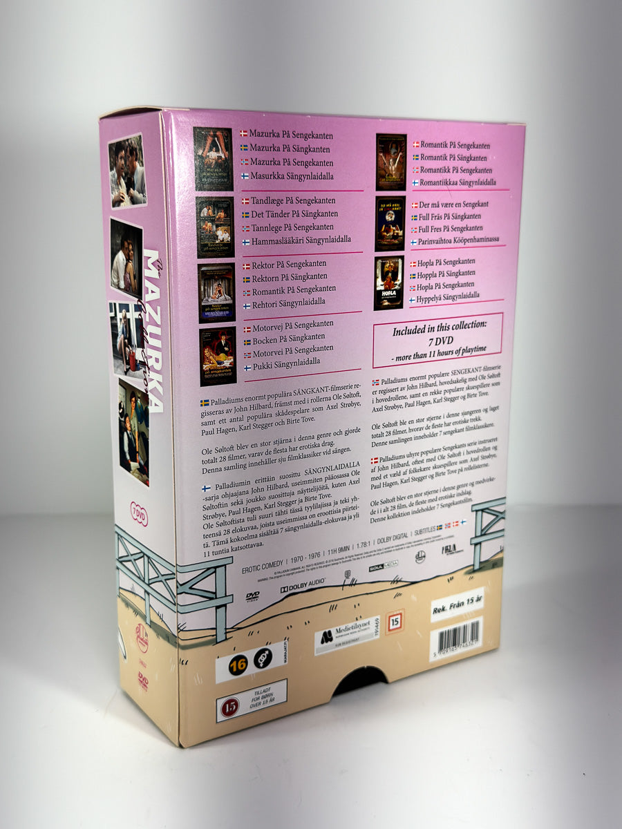 Bakside av cover til The Mazurka Collection på DVD