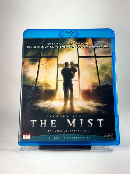 Forside av cover til The Mist, brukt Blu-ray hos Brukbar Film