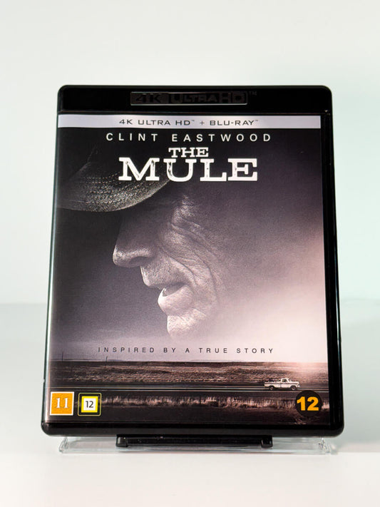 Forside av cover til The Mule på 4K Ultra HD