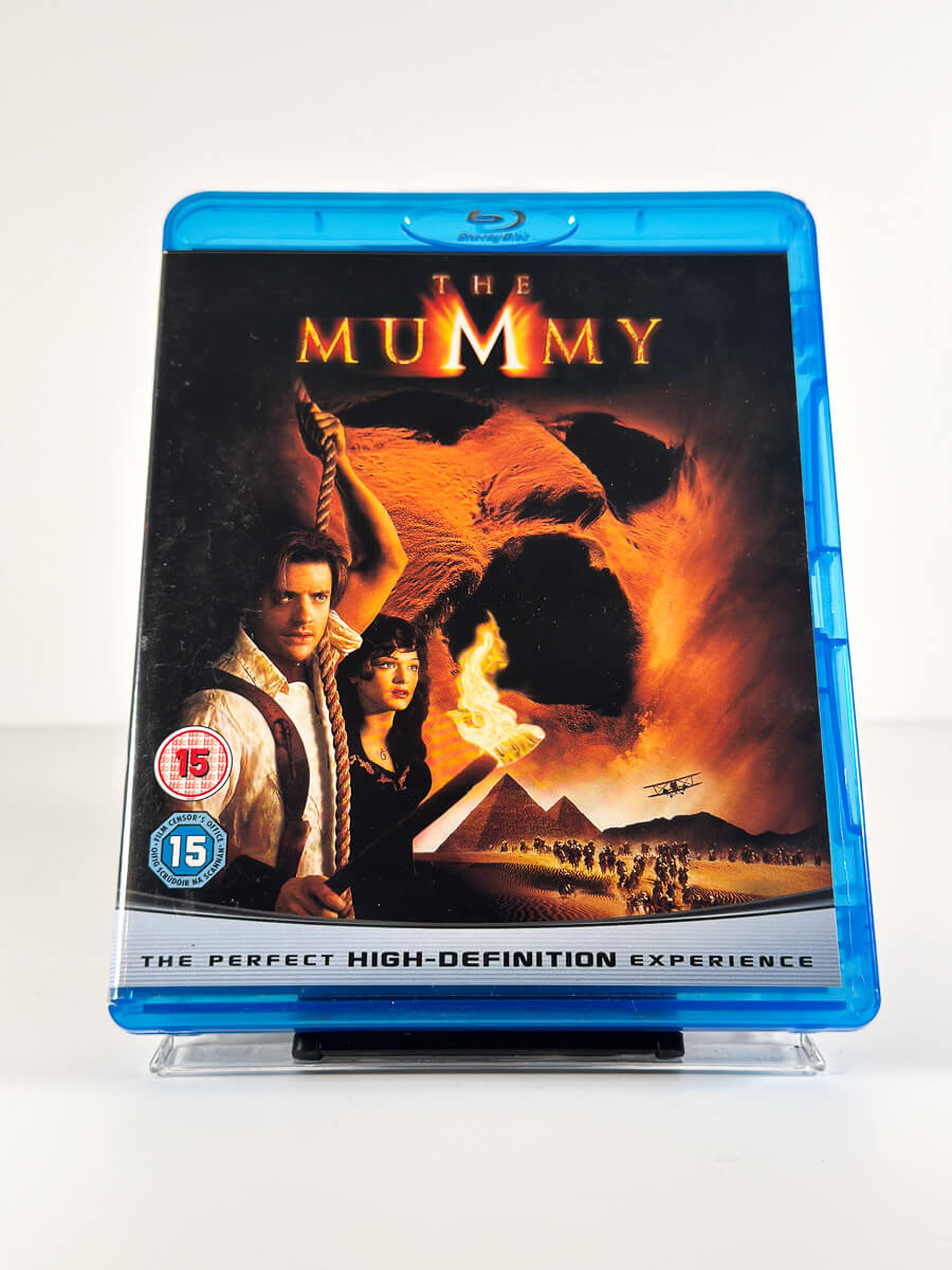 Forside av cover til The Mummy på Blu-ray
