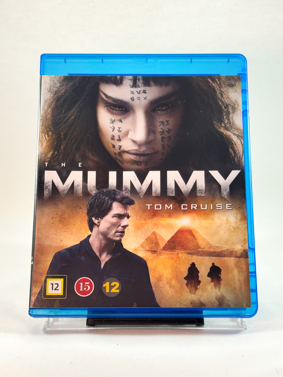 Forside av Blu-ray-cover til The Mummy, brukt Blu-ray hos Brukbar Film