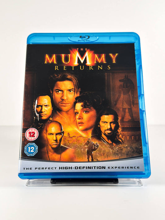 Forside av cover til The Mummy Returns på Blu-ray