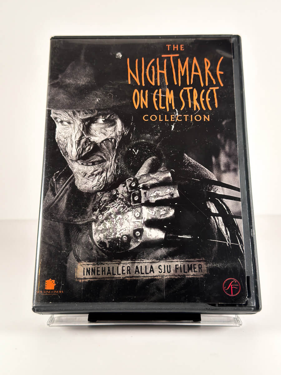 Forside av cover til The Nightmare on Elm Street Collection på DVD