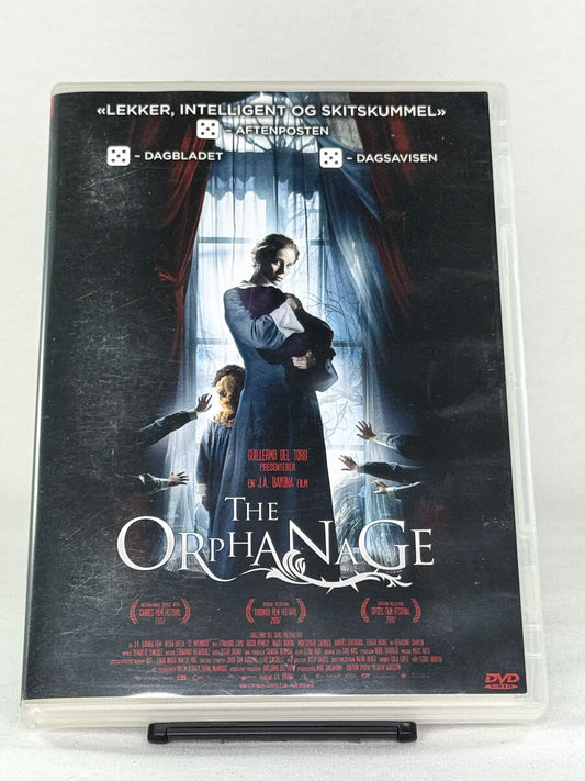 Forside av DVD-cover til The Orphanage, bruktfilm hos nettbutikken Brukbar Film