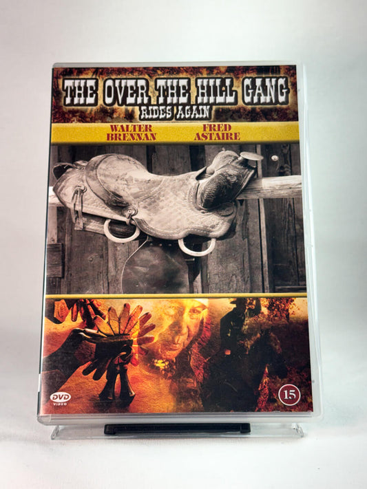 Forside av cover til The Over the Hill Gang Rides Again, brukt DVD hos Brukbar Film