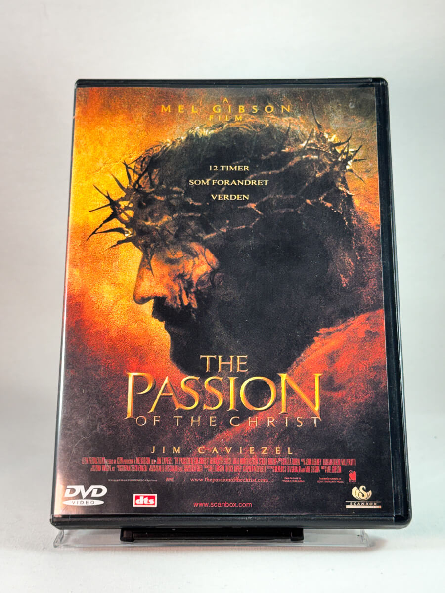 Forside av cover til The Passion of the Christ, brukt original DVD hos Brukbar Film
