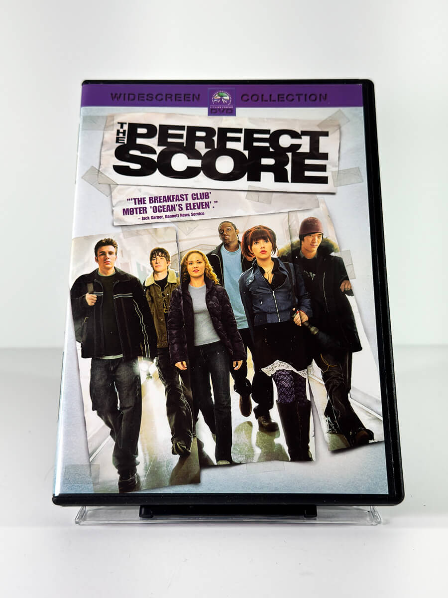Forside av cover til The Perfect Score på DVD