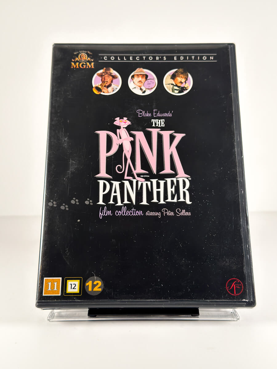 Forside av cover til The Pink Panther Film Collection på DVD