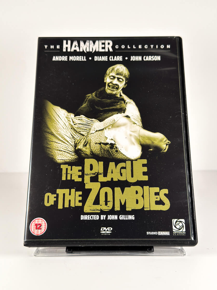 Forside av cover til The Plague of the Zombies på DVD
