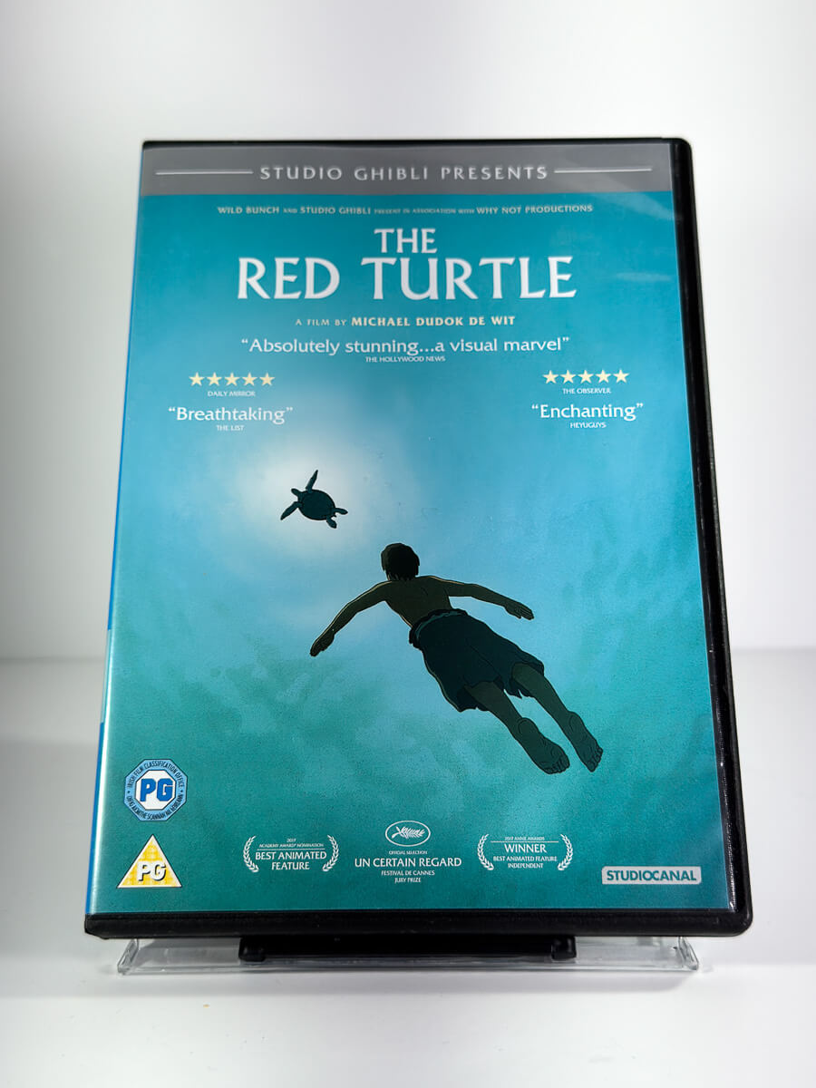 Forside av cover til The Red Turtle på DVD