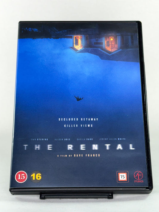 Forside av DVD-cover til The Rental, bruktfilm hos nettbutikken Brukbar Film