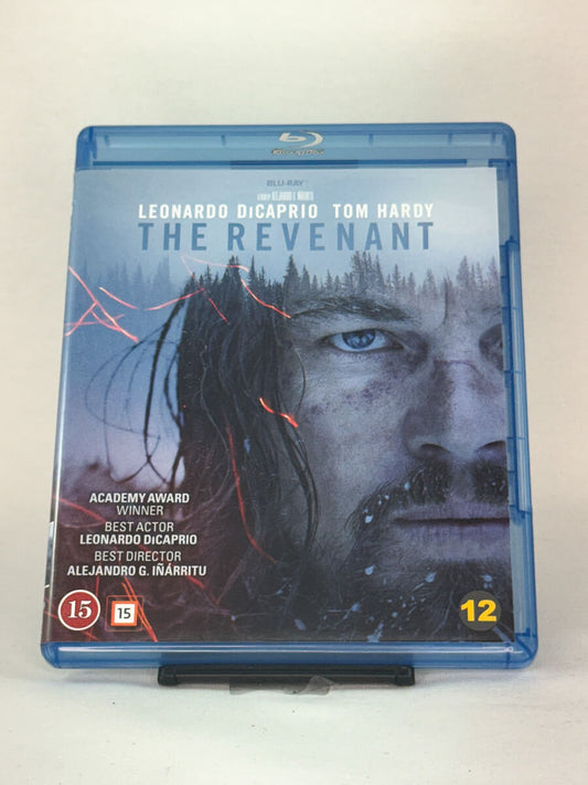 Forside av Blu-ray-cover til The Revenant – brukte Blu-ray-filmer i drama- og action-sjangeren fra Brukbar Film