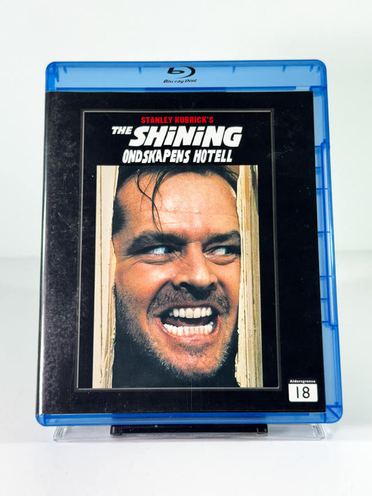 Forside av cover til The Shining, bruktfilm hos nettbutikken Brukbar Film