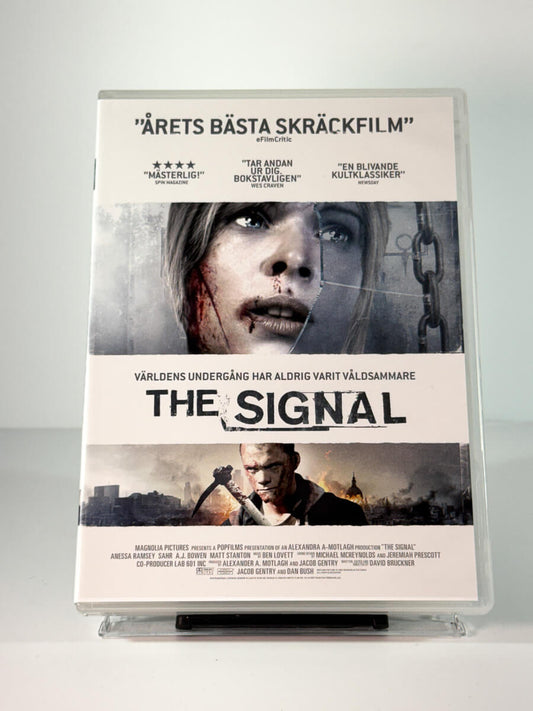 Forside av cover til The Signal, brukt DVD hos Brukbar Film