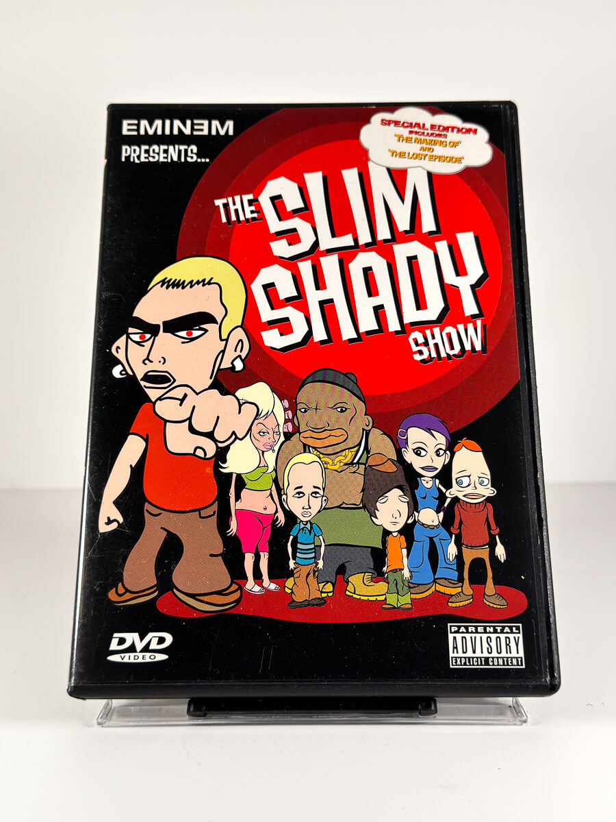 Forside av cover til The Slim Shady Show på DVD