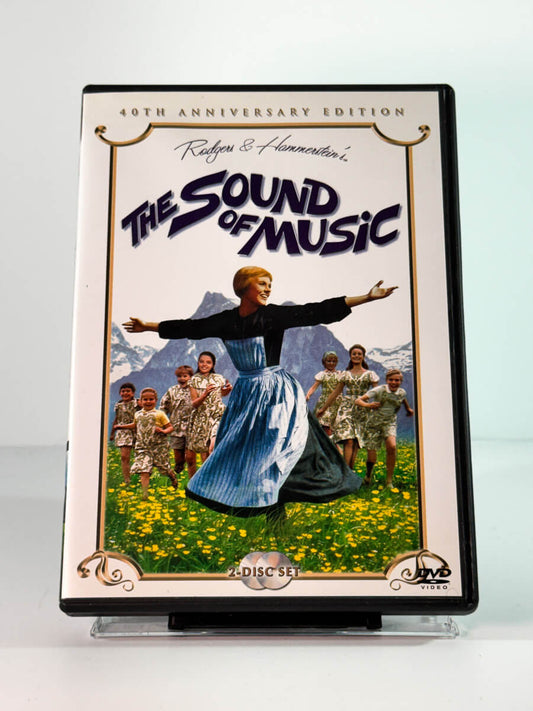Forside av cover til the sound of music, bruktfilm på DVD hos Brukbar Film