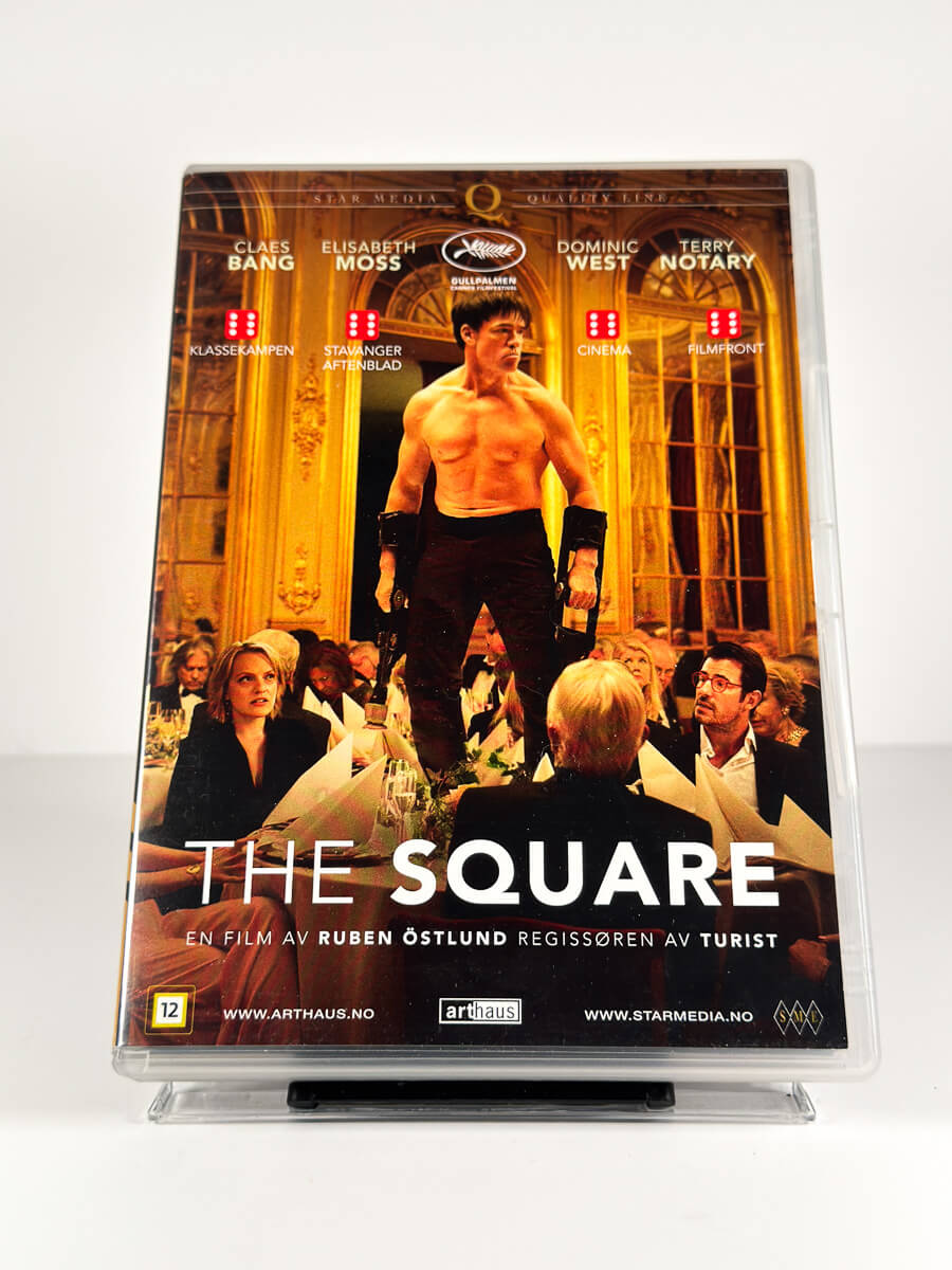 Forside av cover til The Square på DVD