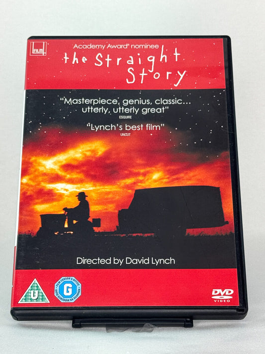 DVD-cover-forside til filmen The Straight Story – Brukt DVD fra nettbutikken Brukbar Film