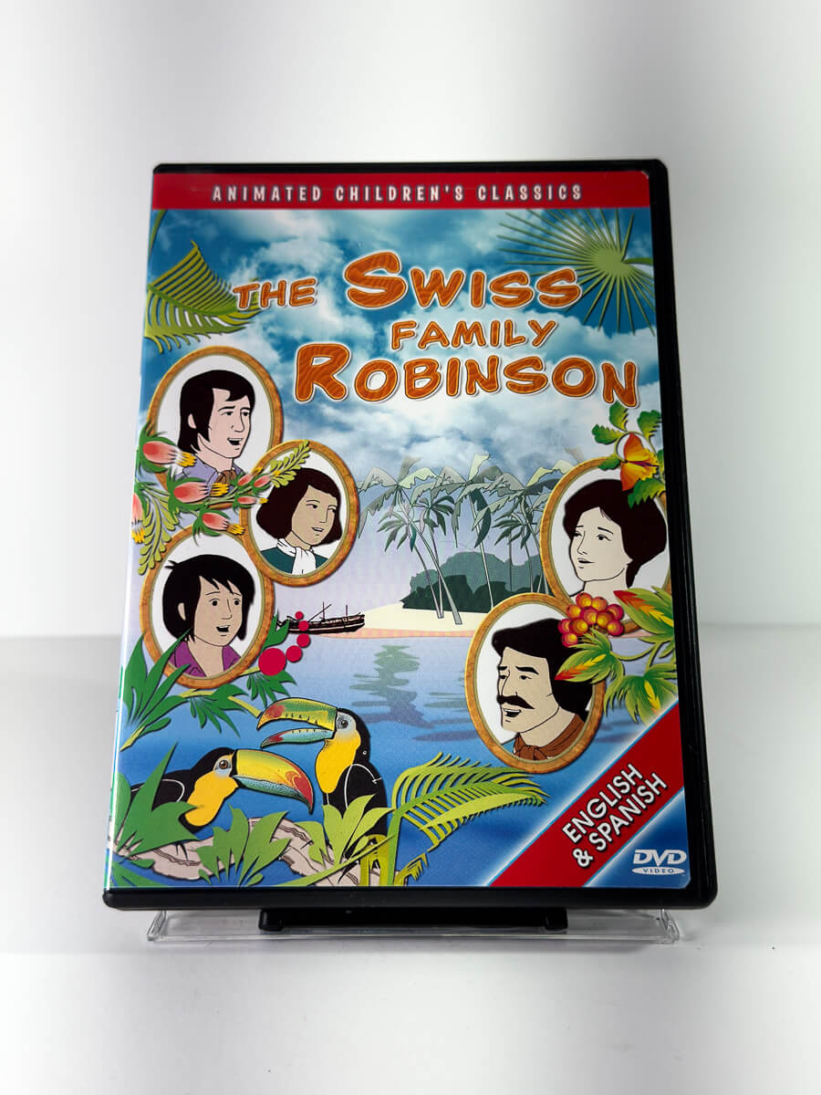 Forside av cover til The Swiss Family Robinson på DVD