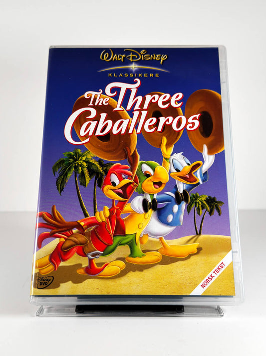 Forside av cover til The Three Caballeros på DVD