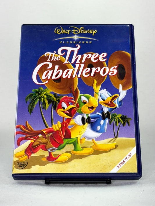 DVD-forside til filmen The Three Caballeros
Originalt cover brukt for produktbilde i nettbutikken Brukbar Film