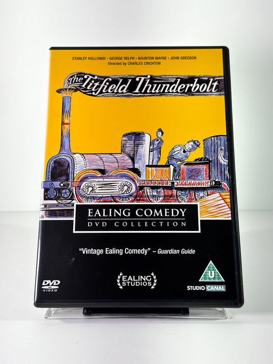 Forside av cover til The Titfield Thunderbolt på DVD