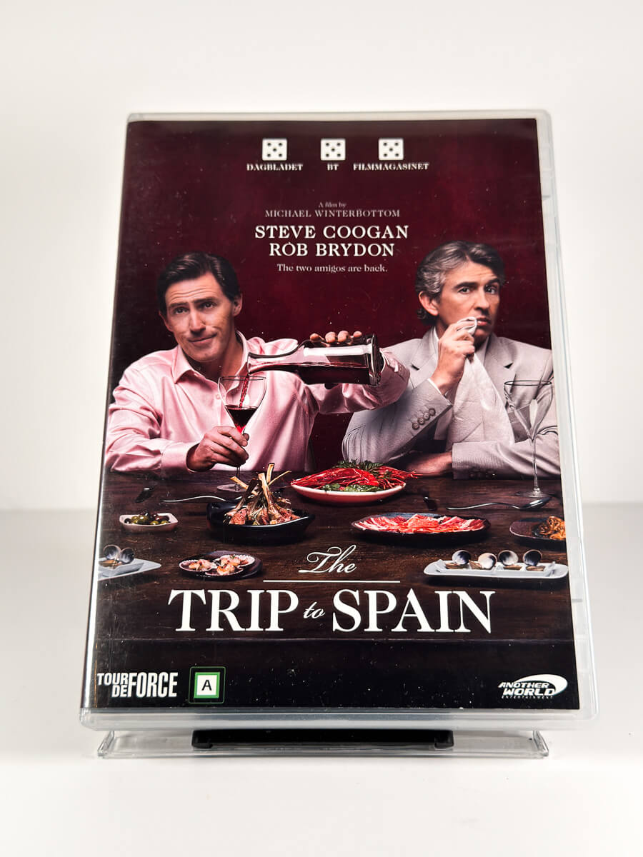Forside av cover til The Trip to Spain på DVD