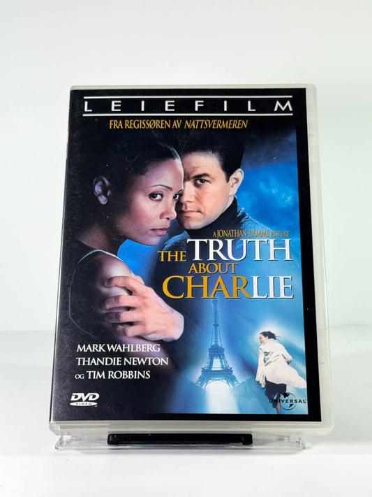 Forside av cover til the truth about charlie, bruktfilm på DVD hos Brukbar Film