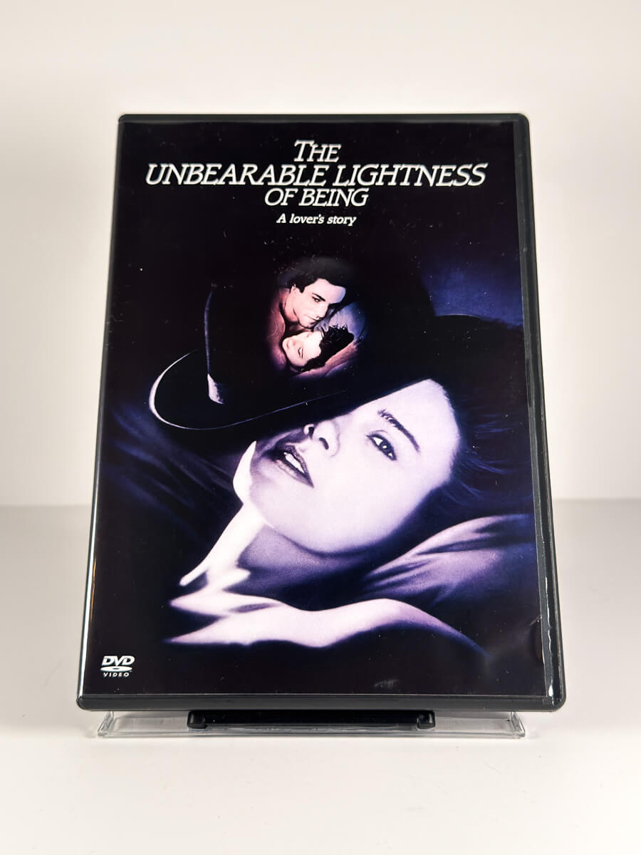 Forside av cover til The Unbearable Lightness of Being på DVD