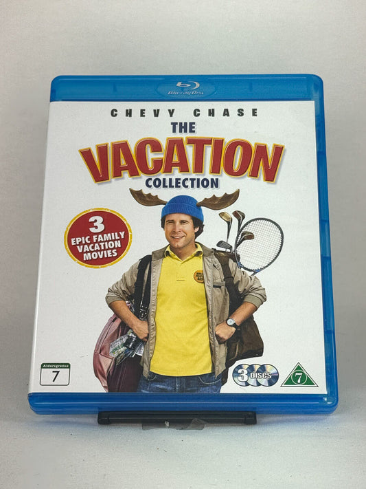 Brukt Blu-ray-boks The Vacation Collection – forside av filmcover, samlepakke med komediefilmer på Blu-ray hos Brukbar Film