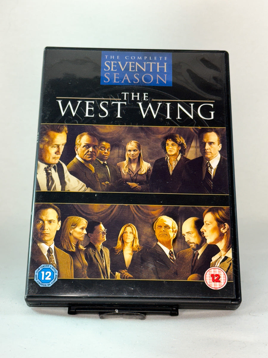 The West Wing – forside av DVD-cover til sesong 7, avsluttende sesong av den ikoniske serien hos Brukbar Film