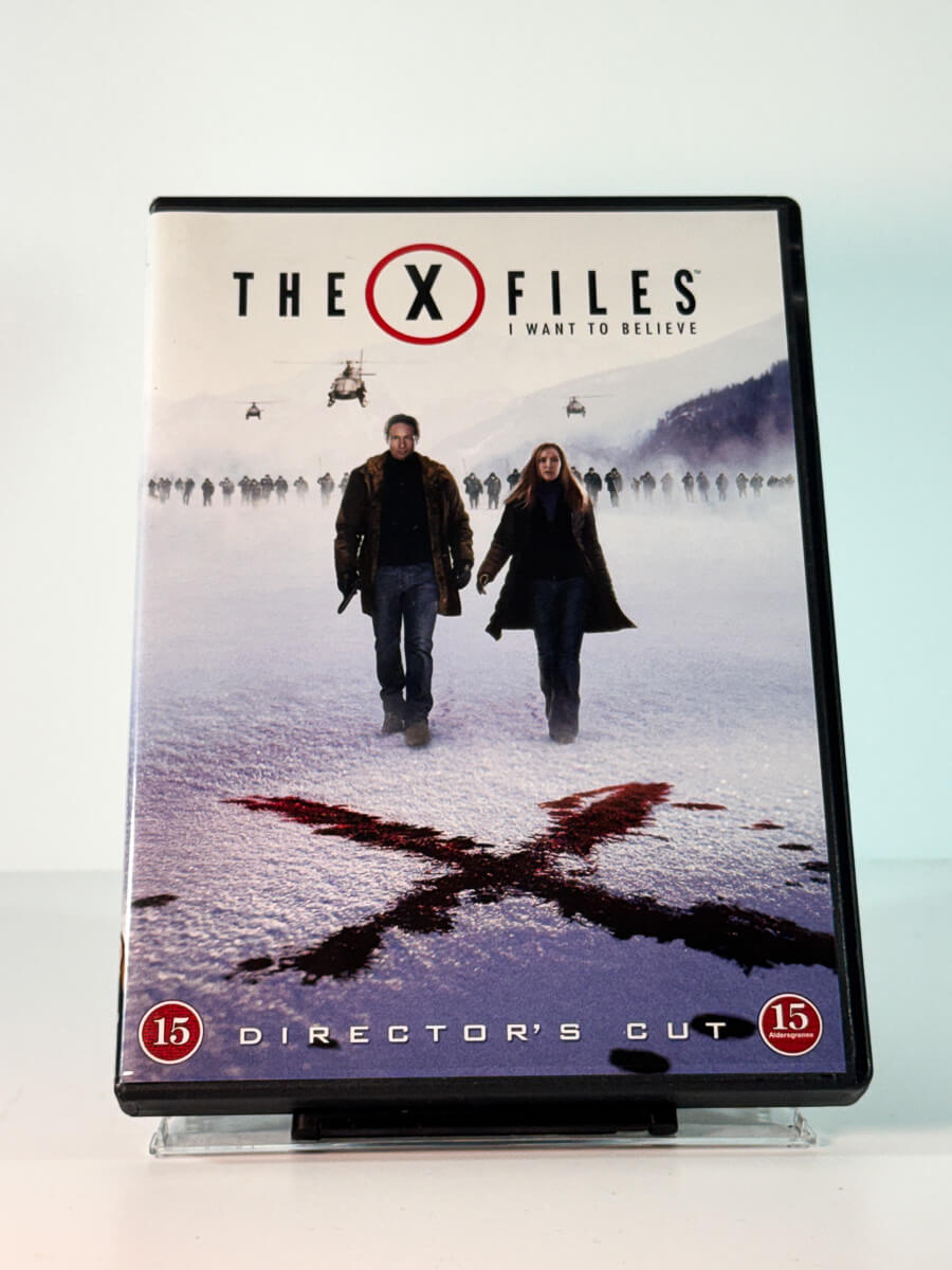 Forside av cover til The X-Files – I Want to Believe, brukt DVD hos Brukbar Film
