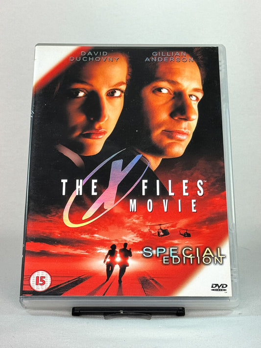 Brukt DVD The X-Files Movie – forside av science fiction-filmcover, original brukt utgave hos Brukbar Film