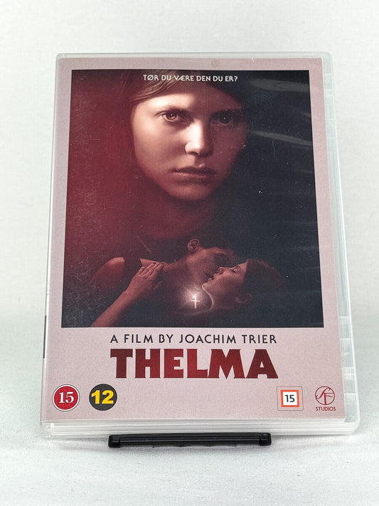 Brukt DVD-film Thelma – forside av filmcover, kjøp originale brukte DVD-filmer og Blu-ray hos Brukbar Film