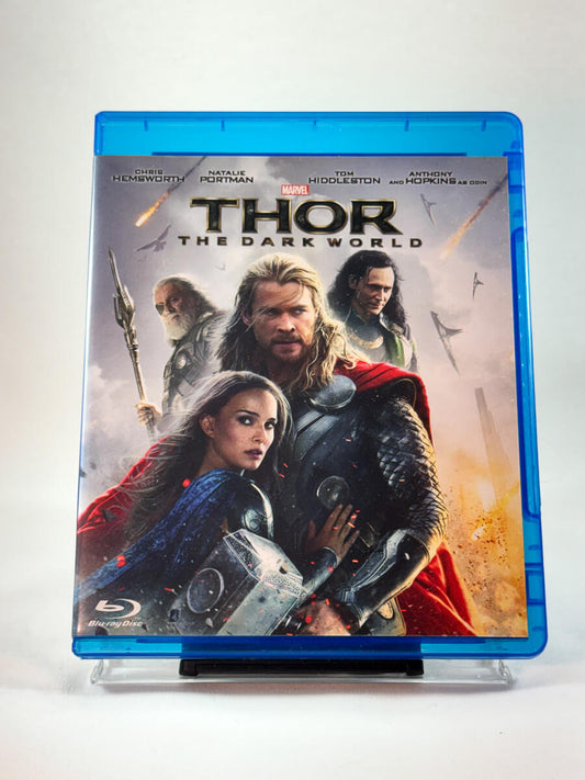 Forside av Blu-ray-cover til Thor: The Dark World, bruktfilm hos nettbutikken Brukbar Film