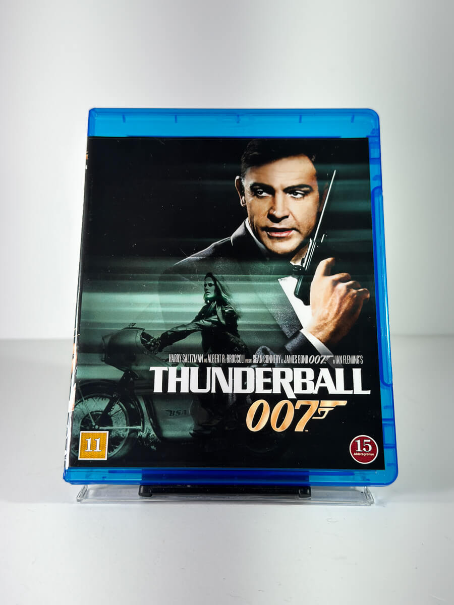 Forside av cover til Thunderball på Blu-ray