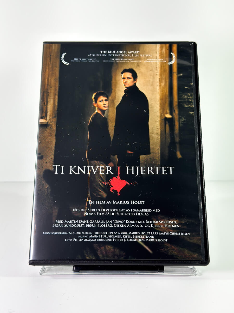 Forside av cover til Ti Kniver i Hjertet på DVD