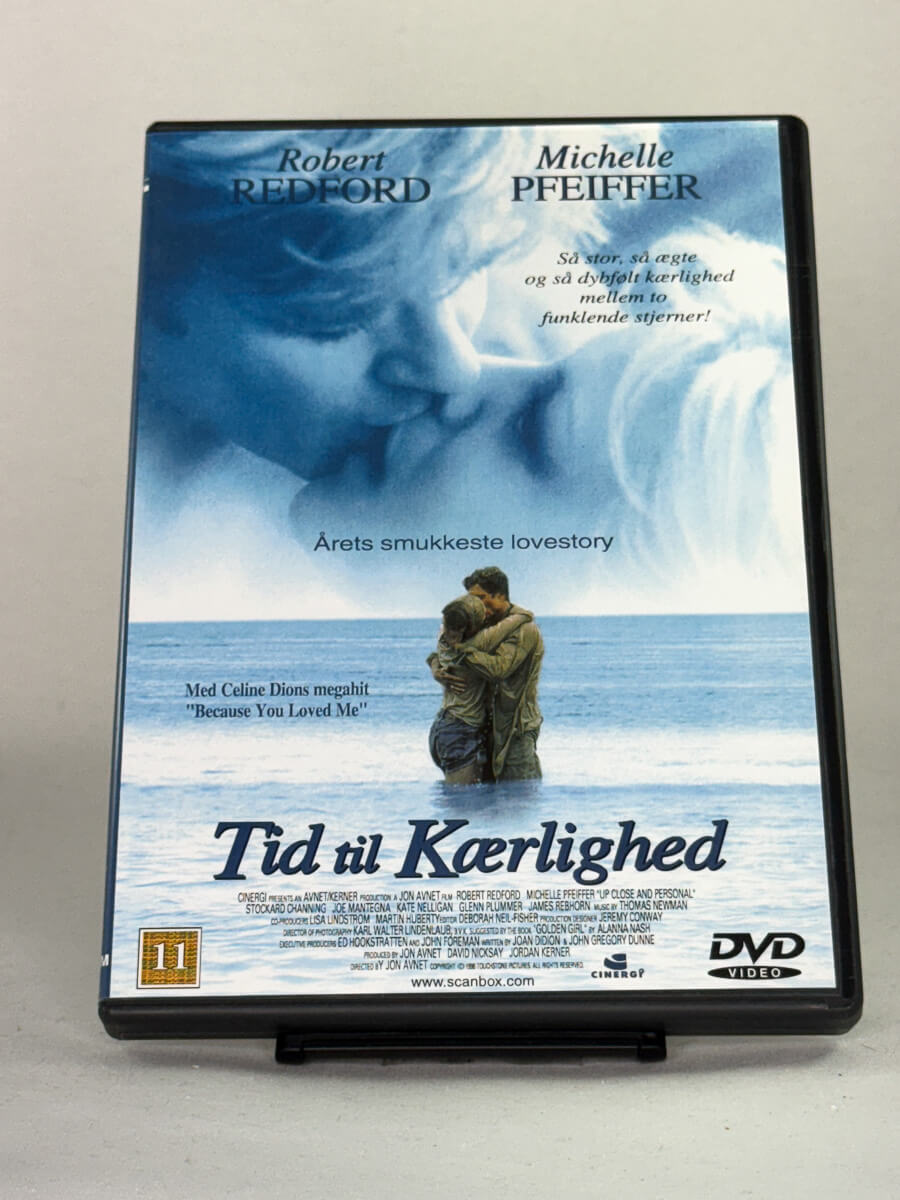 DVD-cover-forside til filmen Tid til kjærlighed, bruktfilm hos nettbutikken Brukbar Film 