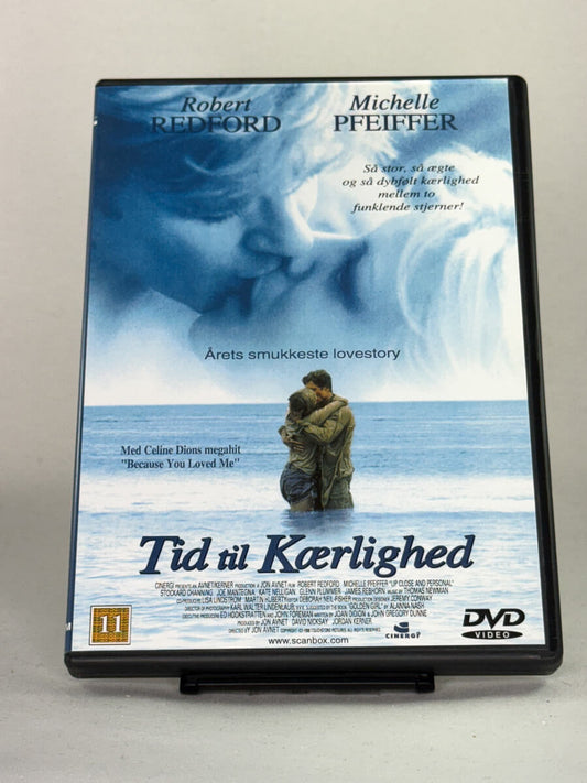 DVD-cover-forside til filmen Tid til kjærlighed, bruktfilm hos nettbutikken Brukbar Film 