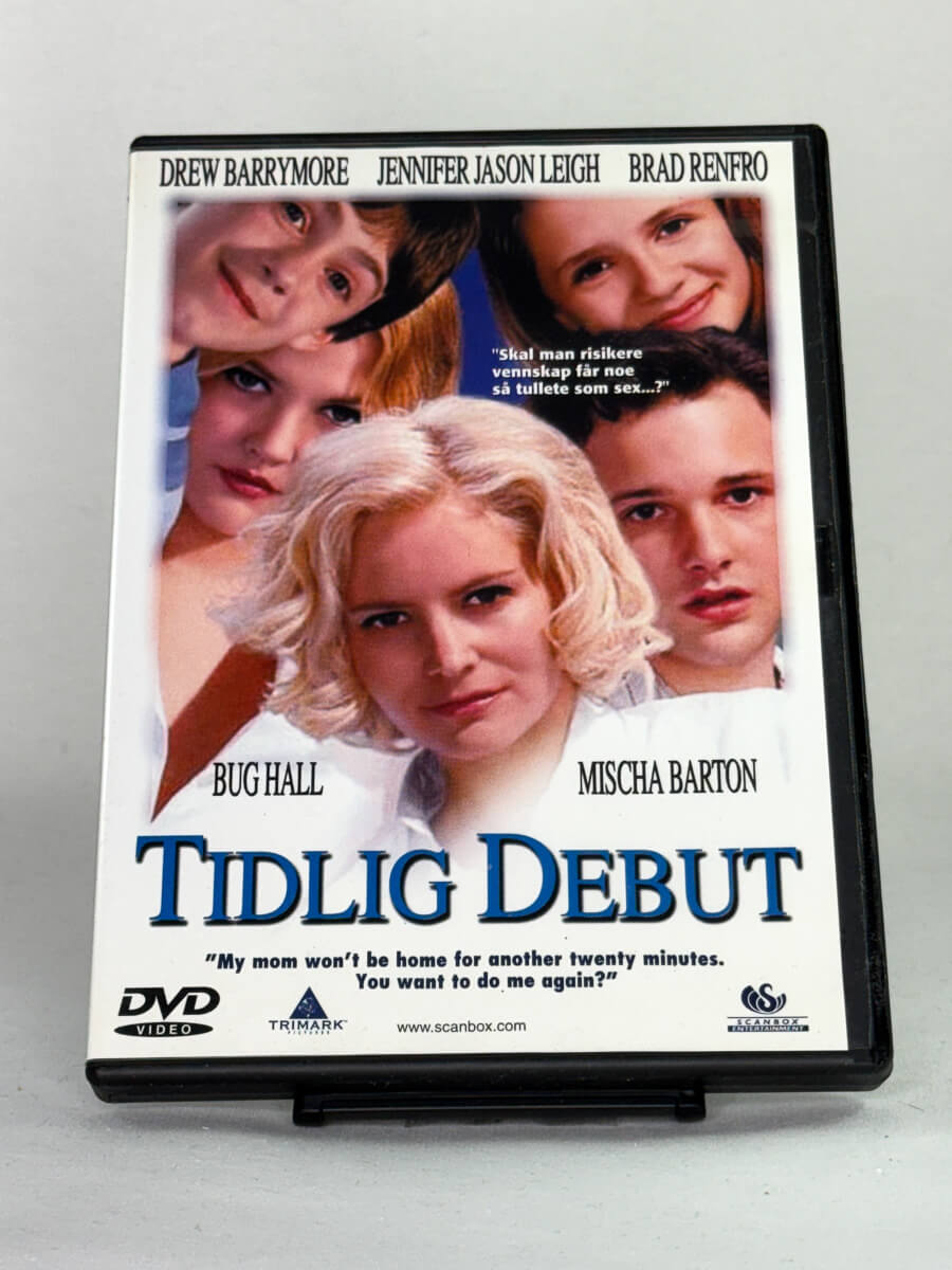 Brukt DVD-film Tidlig debut – forside av filmcover, kjøp originale brukte DVD og Blu-ray hos Brukbar Film