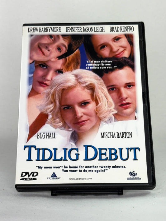 Brukt DVD-film Tidlig debut – forside av filmcover, kjøp originale brukte DVD og Blu-ray hos Brukbar Film