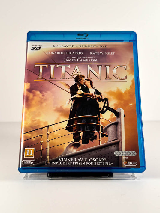 Forside av cover til Titanic på Blu-ray