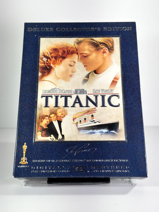 Forside av cover til Titanic på DVD