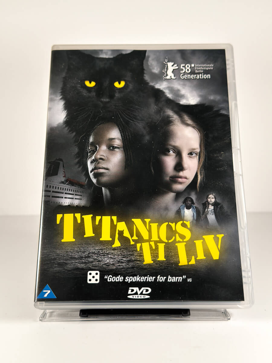 Forside av cover til Titanics ti liv på DVD