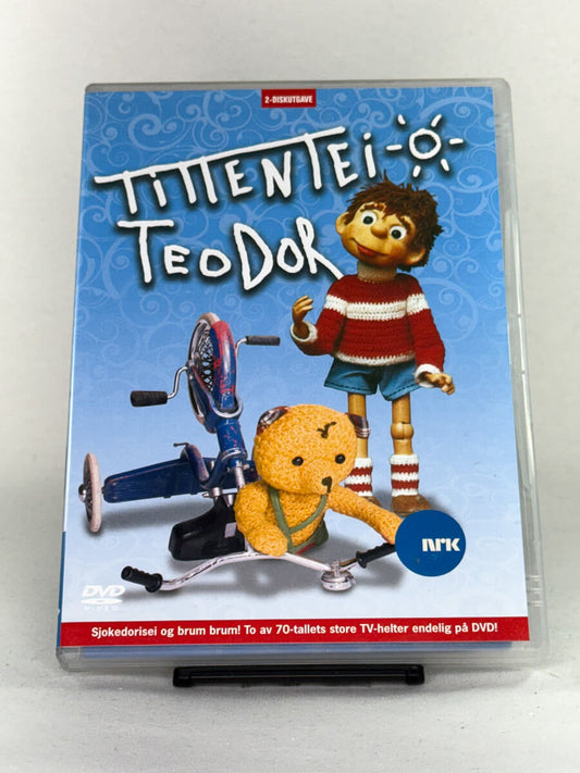 DVD-forside til filmen Titten Tei og Teodor
Originalt cover brukt for produktbilde i nettbutikken Brukbar Film