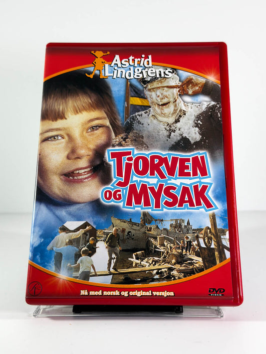 Forside av cover til Tjorven og Mysak på DVD