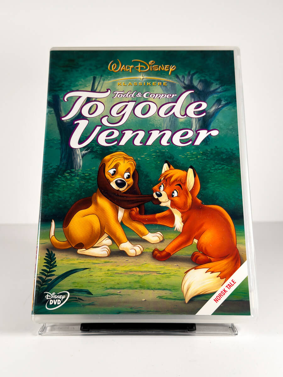 Forside av cover til To gode venner på DVD